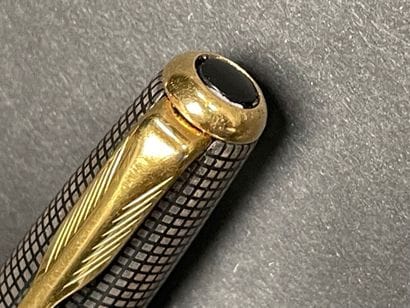 PARKER
-Parker Sonnet fountain pen, red lacquer...