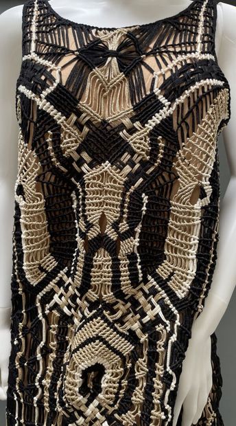 DIANE VON FURSTENBERG
Black and gold cotton...