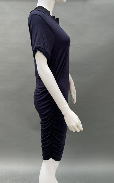 LANVIN Winter 2008 
Blue jersey dress with...