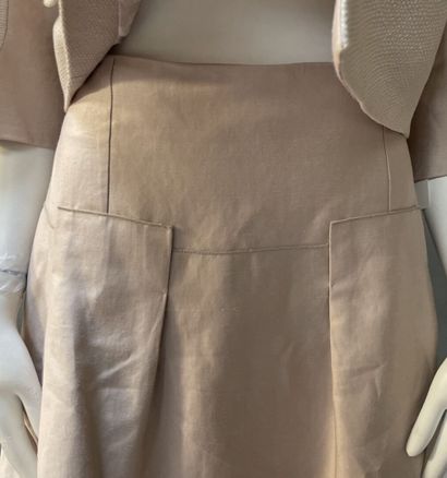 Christian LACROIX 
Outfit including a beige...