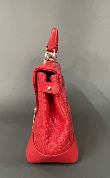 GIANNI VERSACE Vanitas 
40 cm bag in red...