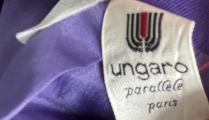 UNGARO Parallèle 
Set including a purple...