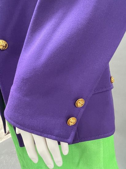UNGARO Parallèle 
Set including a purple...