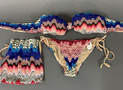 MISSONI 
Two-piece swimsuit with a multicolored...