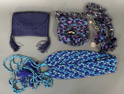 LANVIN, ANONYMOUS 
Set including a small...