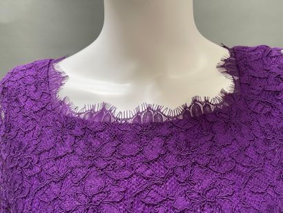 DIANE VON FURSTENBERG
Long-sleeved purple...