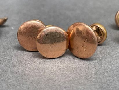 CELINE, Anonymous 
Set of cufflinks in various...
