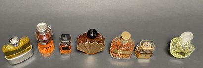Collection of perfume bottles:
NINA RICCI,...