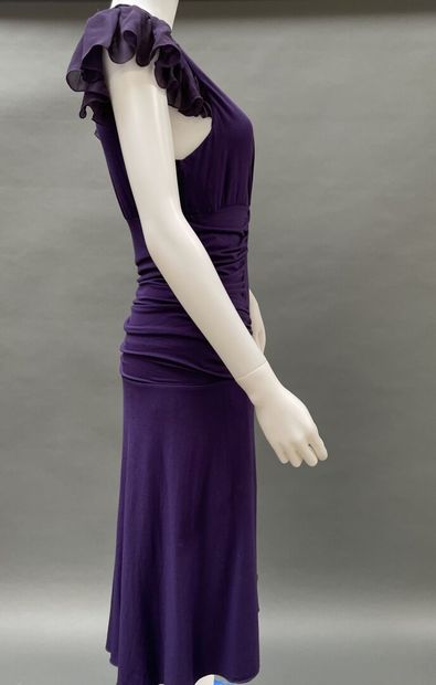 UNGARO FUCHSIA
Long purple jersey dress,...