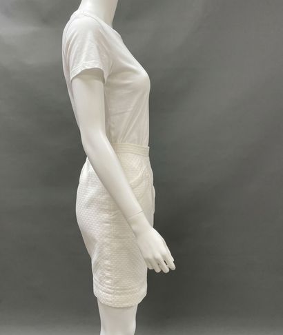 Yves SAINT LAURENT Rive Gauche 
Piqué cotton...