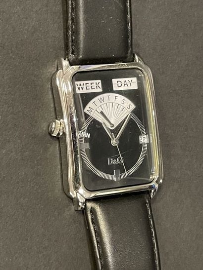DOLCE & GABBANA 
Sea Quest watch with a rectangular...