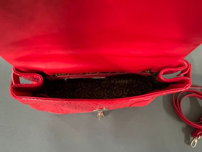 GIANNI VERSACE Vanitas 
40 cm bag in red...