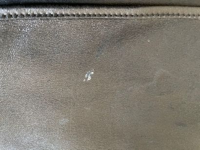 LONGCHAMP
Black leather garment bag with...