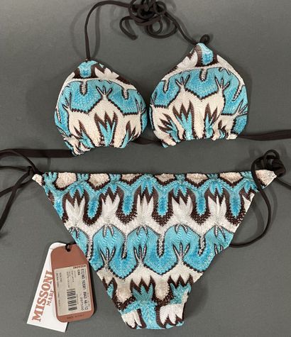 MISSONI 
Two-piece swimsuit with a triangle...