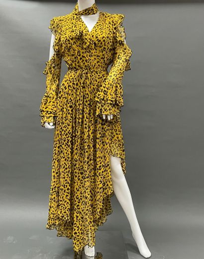 DIANE VON FURSTENBERG
Leopard-print chiffon...
