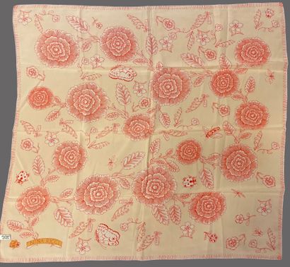 Ted LAPIDUS, Nina RICCI
White silk scarf...