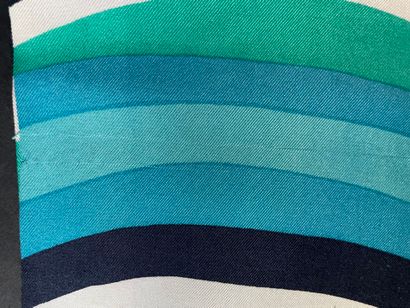 CARVEN 
A silk scarf and a silk shawl in...