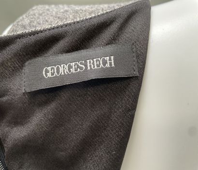 Georges RECH 
Set includes: a navy blue guipure...