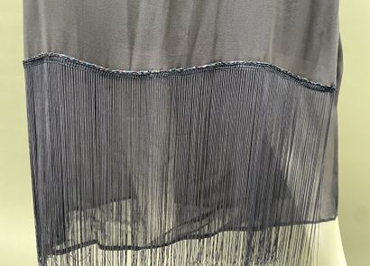 RENATO NUCCI
Long, navy blue, sleeveless...