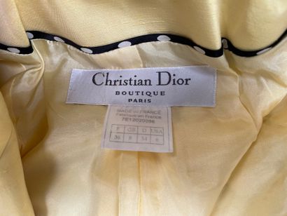 Christian DIOR Boutique, circa 1990 
Yellow...