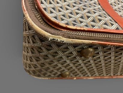 GOYARD attributed to
Set in camel leather...