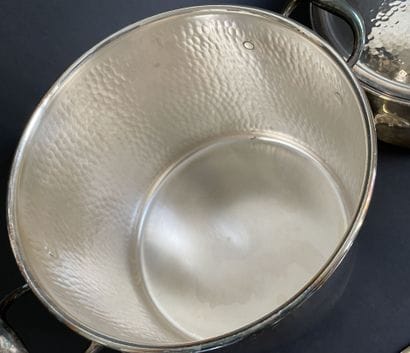 Christian DIOR
Set of three lidded pots in...
