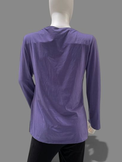 FENDI 
Set includes:
- a purple nylon long-sleeved...