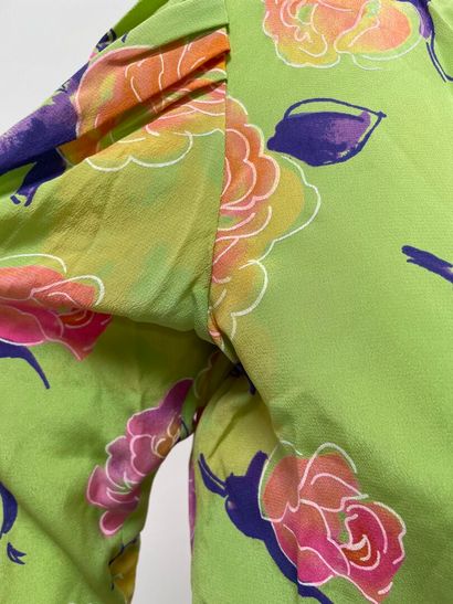 Emmanuel UNGARO 
Set including two silk crepe...