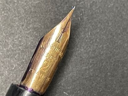 WATERMAN
-Gold-plated fountain pen with an...