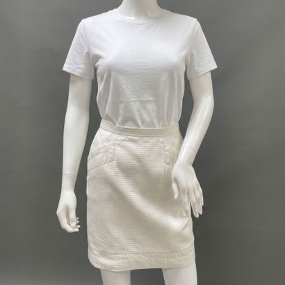 Yves SAINT LAURENT Rive Gauche 
Piqué cotton...