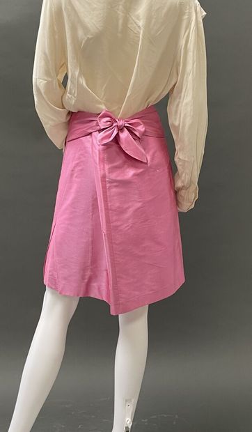 ACANTHE
Two flared silk skirts, one with...