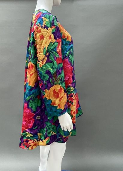 TORRENTE Haute Couture 
Multicolored floral-print...