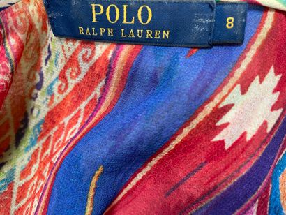 RALPH LAUREN POLO
Multicolored silk dress...