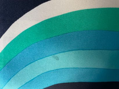 CARVEN 
A silk scarf and a silk shawl in...