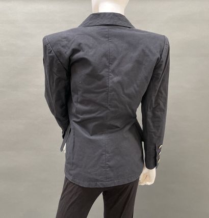 Yves SAINT LAURENT Rive Gauche, circa 1986–1987	
Black...