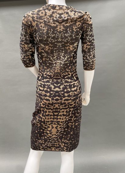 MISSONI 
Jersey dress with gold lurex and...