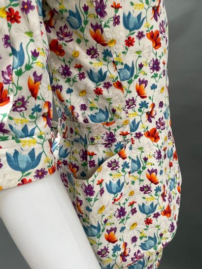 UNGARO Parallèle 
Floral-print cotton suit,...
