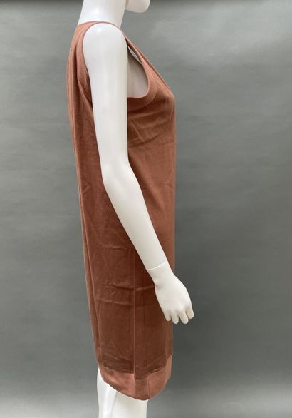 Christian DIOR Set 
Ochre cotton beach tunic...