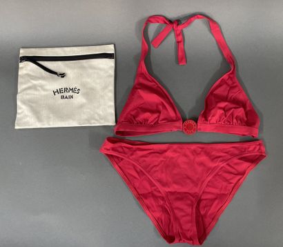HERMÈS SWIMWEAR
Triangle two-piece swimsuit...