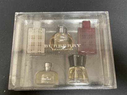 Assortment of samples from various brands:...