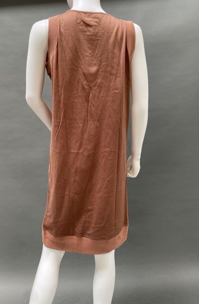 Christian DIOR Set 
Ochre cotton beach tunic...