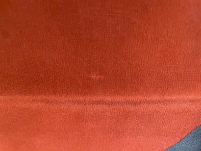 Yves SAINT LAURENT, Pierre BALMAIN 
Two silk...