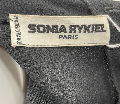 Sonia RYKIEL 
Black long-sleeved top with...