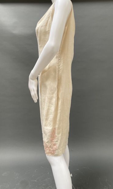 RENATO NUCCI
Pink silk dress with spaghetti...