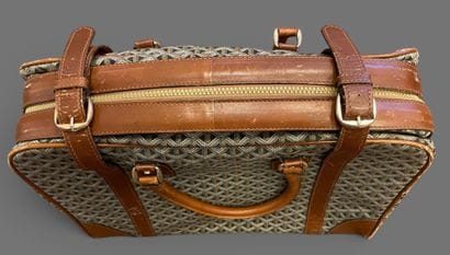 GOYARD attributed to
Set in camel leather...