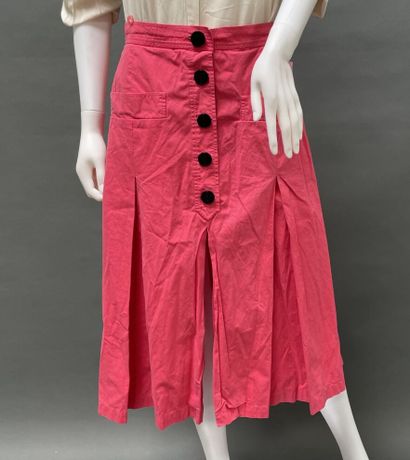 Yves SAINT LAURENT Rive Gauche 
Pink cotton...