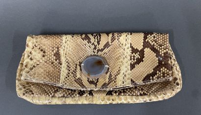 Maya N, REY AUGUSTI 
Set of two reptile-print...