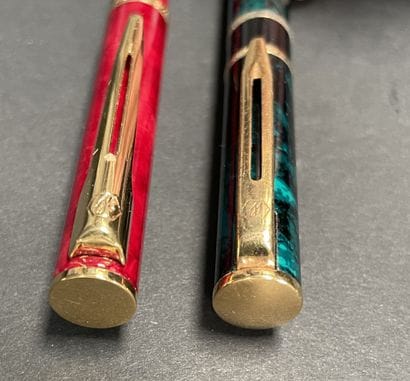 WATERMAN
-Gold-plated fountain pen with an...