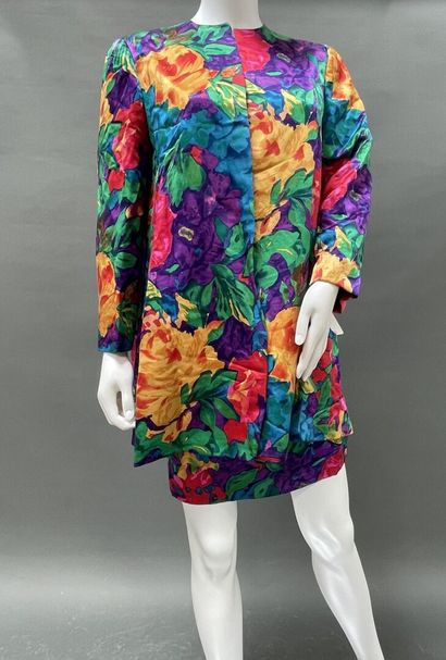 TORRENTE Haute Couture 
Multicolored floral-print...