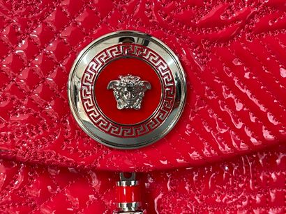 GIANNI VERSACE Vanitas 
40 cm bag in red...